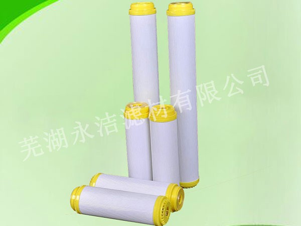 陽離子交換樹脂濾芯20寸平口軟化濾芯凈水器過濾芯