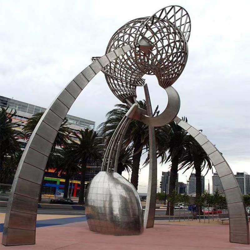 城市大型不銹鋼雕塑