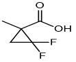 2,2-difluoro-1-methylcyclopropane-1-carboxylic acid