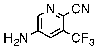 5-amino-3-(trifluoromethyl)picolinonitrile