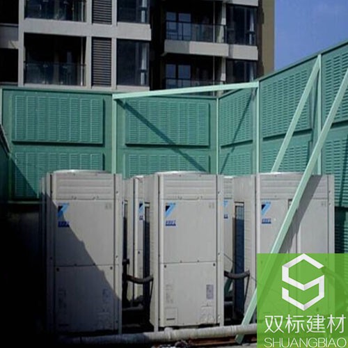 黃石曼晶酒店空調機組聲屏障（隔音墻）工程
