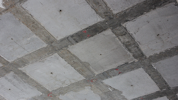 福州某中学空心楼盖效果图