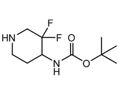 tert-butyl (3,3-difluoropiperidin-4-yl)carbamate