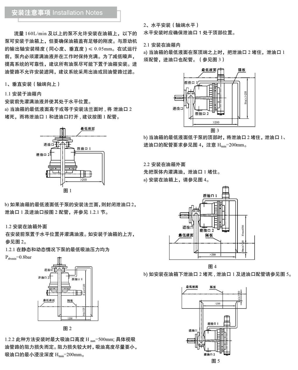 HY系列柱塞泵