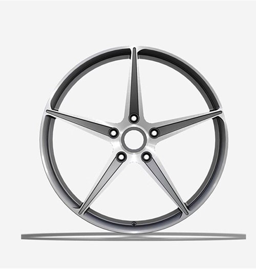 Production material description of aluminum alloy wheel hub