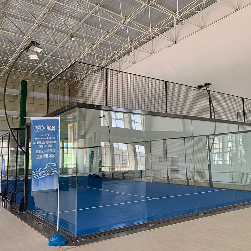 Removable Super Panoramic Padel Court