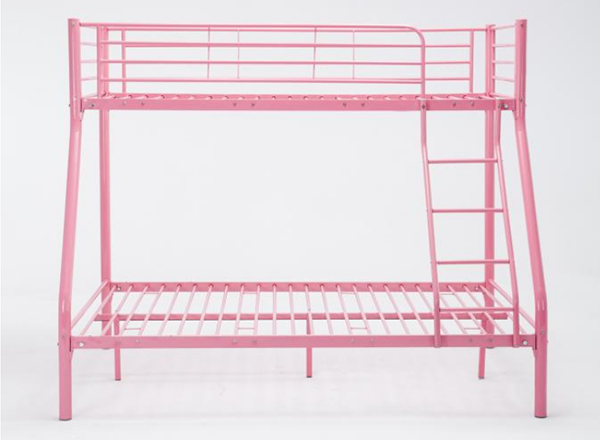 iron pipe bed frame, pipe bunk bed