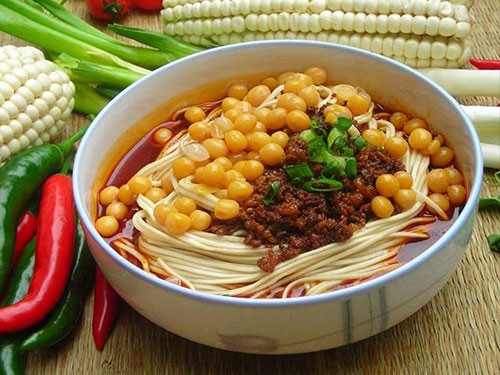 重慶豌炸面