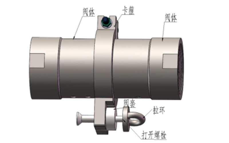 二氧化碳低温拉断阀