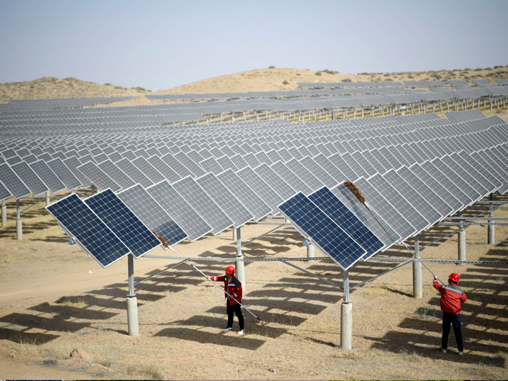 为什么使用光伏治沙