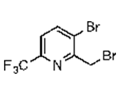 3-bromo-2-(bromomethyl)-6-(trifluoromethyl)pyridine