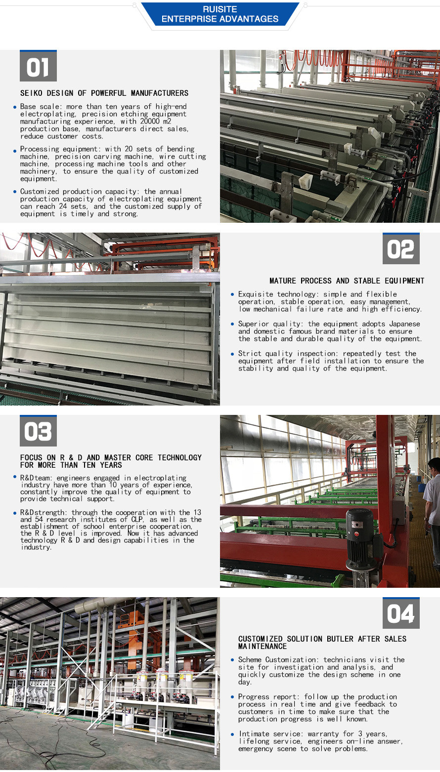 Anodizing production line