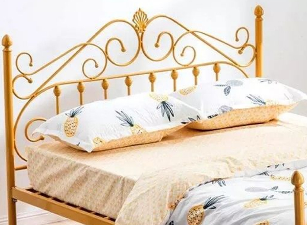 iron double bed frame, wrought iron double bed