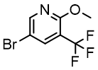 5-bromo-2-methoxy-3-(trifluoromethyl)pyridine  5-溴-2-甲氧基-3-三氟甲基吡啶