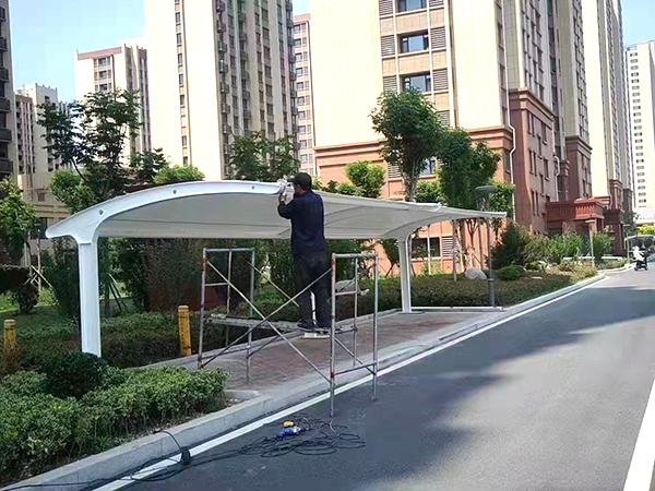 淄博名尚国际自行车棚