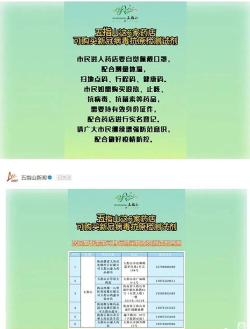 五指山市市场监管局开展药品零售企业疫情防控监管工作