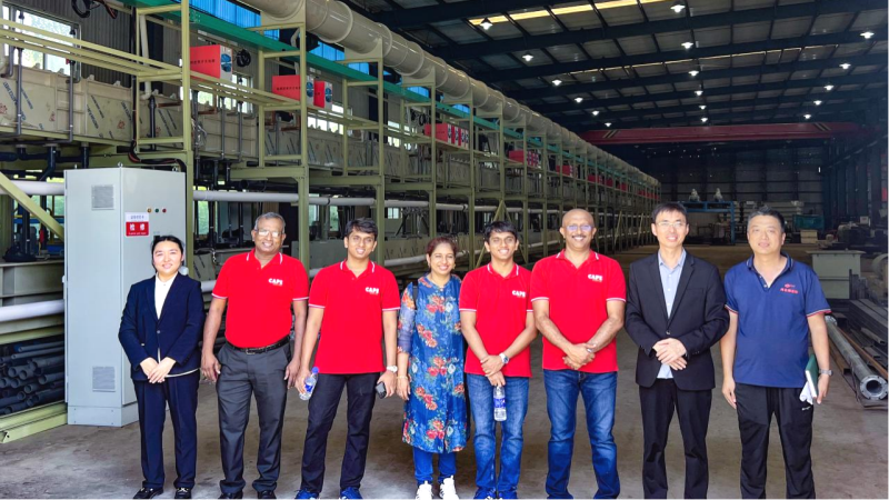 印度连续镀验收，龙象共舞新见证