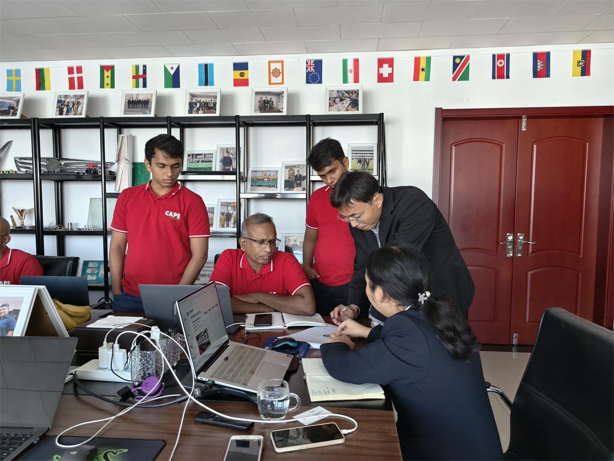 印度连续镀铜生产线验收