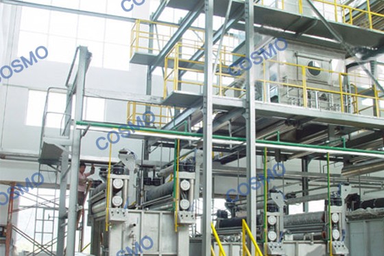 Denim combined finishing machine