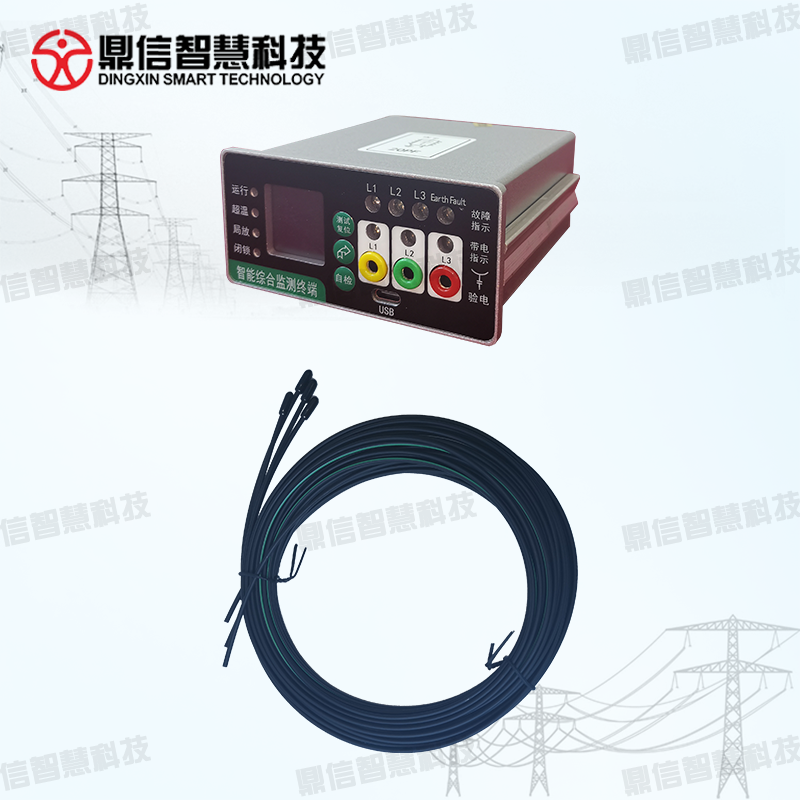 Cable optical fiber temperature measurement system