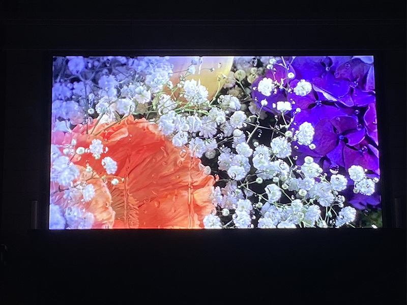 贵定P2显示屏案例