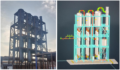 三维软件助力蒸发器设计施工