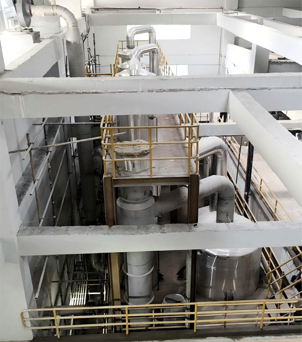 玉米浆蒸发浓缩废热三效降膜蒸发器