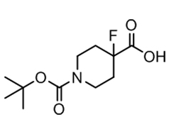 1-(tert-butoxycarbonyl)-4-fluoropiperidine-4-carboxylic acid