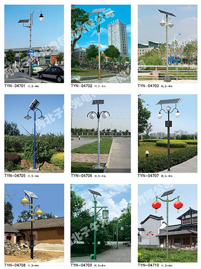 太阳能路灯杆生产厂家叙述路灯杆的路灯应当如何选择