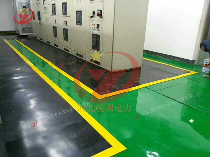 Antistatic insulating rubber pad