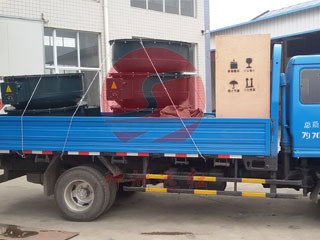 我公司遠(yuǎn)紅外反應(yīng)釜裝車發(fā)貨現(xiàn)場實(shí)拍