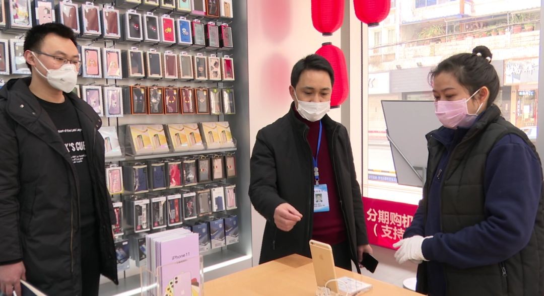 线上申请 现场审核 邛崃市服务业企业陆续恢复营业
