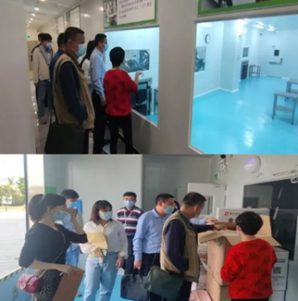 海口市市场监管局高新分局开展春季学校食品安全督查