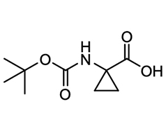 1-((tert-butoxycarbonyl)amino)cyclopropane-1-carboxylic acid