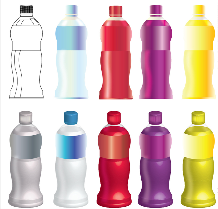 塑料瓶的蓋子是塑料瓶的一片綠葉