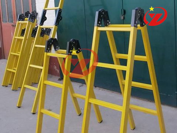 Electric insulated miter ladder