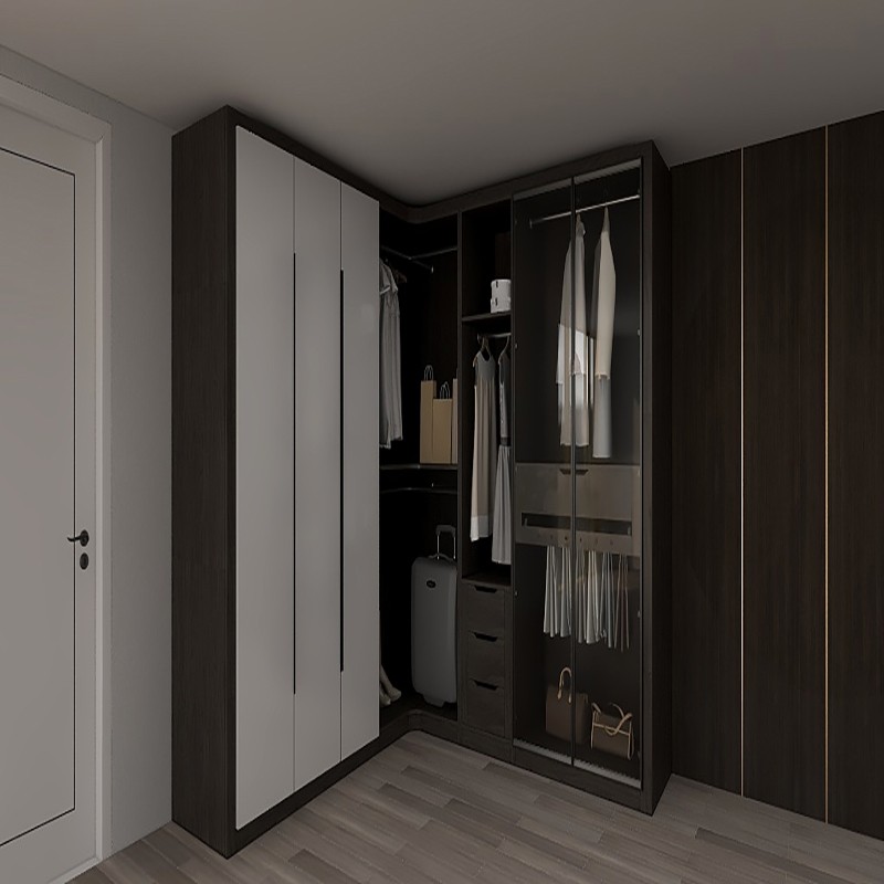 黑色大气经典衣柜