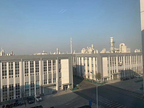 Waste gas treatment tower of Tianjin bingang electroplating Park