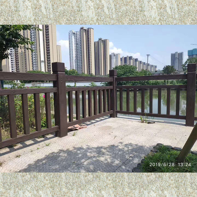 庭院仿木护栏