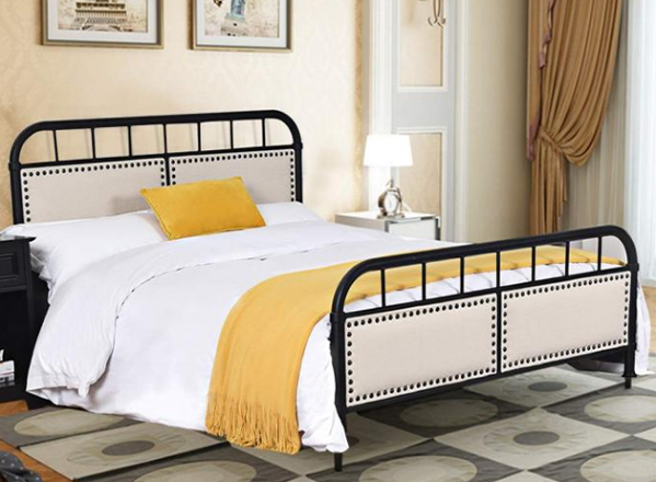 king size metal bed, cast iron king beds