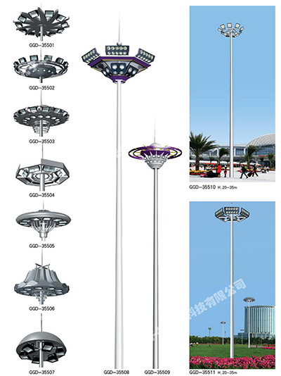 道路高杆灯生产商分析高杆灯还可以节能降耗