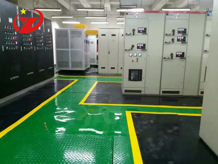 Special insulating rubber plate for distribution room