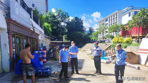 五指山市市场监管局全力做好疫情防控工作