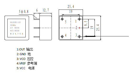 BH03C58D G 5V/10MHZ恒温晶振