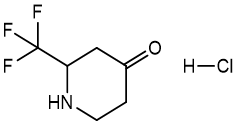 2-(trifluoromethyl)piperidin-4-one hydrochloride