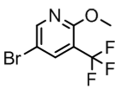 5-bromo-2-methoxy-3-(trifluoromethyl)pyridine  5-溴-2-甲氧基-3-三氟甲基吡啶