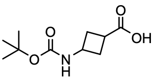 3-((tert-butoxycarbonyl)amino)cyclobutane-1-carboxylic acid     3-（BOC-氨基）环丁烷甲酸