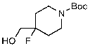 tert-butyl 4-fluoro-4-(hydroxymethyl)piperidine-1-carboxylate