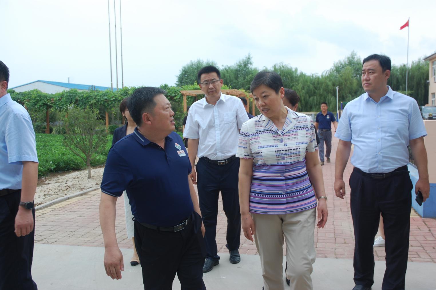 Leaders of Shandong Disabled Persons' Federation investigated Xinnuoke.
