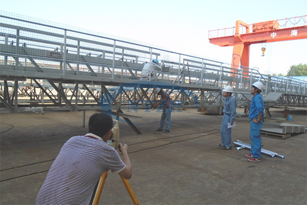 Truss structure of belt conveyor